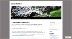 Desktop Screenshot of clairecharlton.net